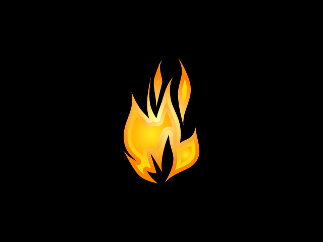 Flame and Fire - Vector Logo - Set 5 | Free for All